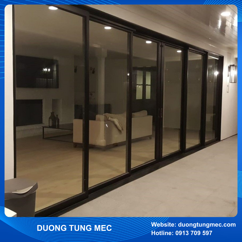 Cửa đi mở lùa 6 cánh