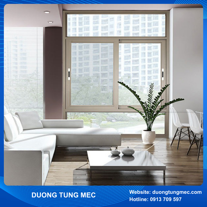 Cửa sổ lùa/ mở trượt 2 cánh