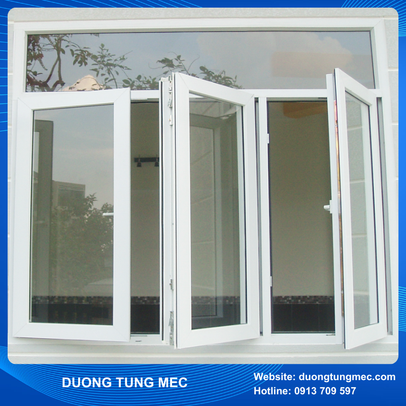 Cửa sổ mở quay 3 cánh